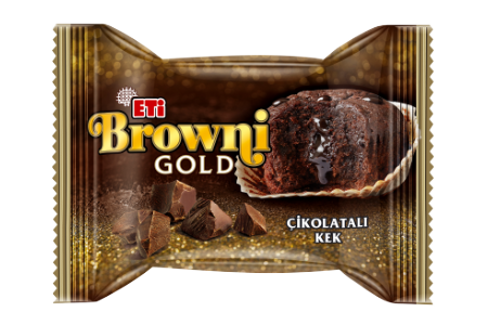 Eti Browni Gold Çikolata Soslu Çikolatalı Kek