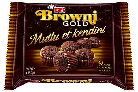 Eti Browni Gold Mini İkramlık Kek