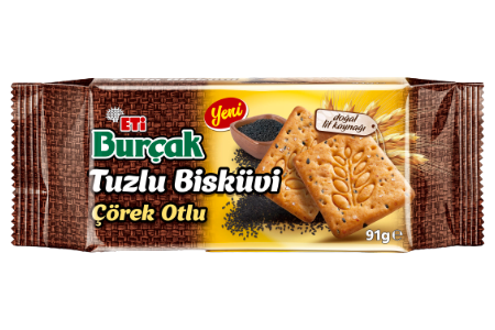 Burçak Çörek Otlu Tuzlu Bisküvi