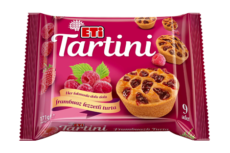 Eti Tartini Frambuazlı Turta