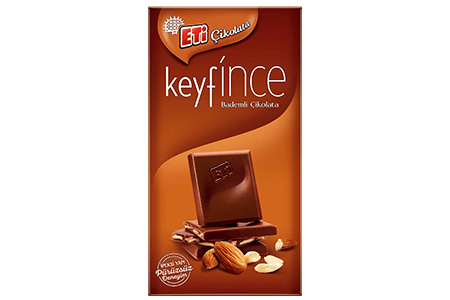 Eti Keyf'ince File Bademli Bol Sütlü Çikolata