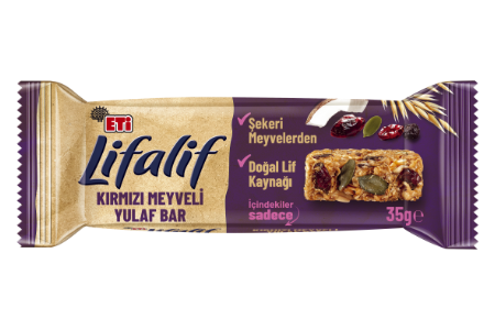 Eti Lifalif Kırmızı Meyveli Yulaf Bar