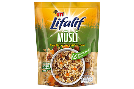 Eti Lifalif Muesli with Dried Fruits Breakfast Product