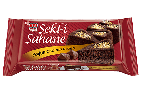 Eti Paykek Şekl-i Şahane Çikolata Soslu Fındıklı İkramlık Kek