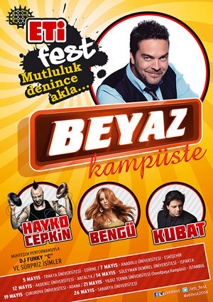 En Eğlenceli Üniversite Festivali ETİFest, “Beyaz Kampüste” İle Üniversiteliler İle Buluşmaya Devam Ediyor