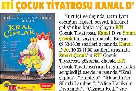 Eti Çocuk Tiyatrosu KanalD