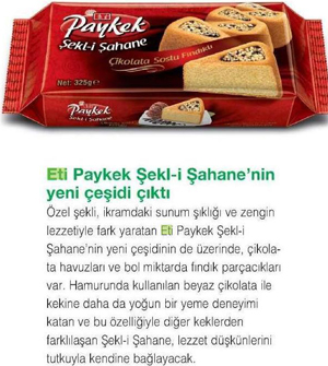 ETİ Paykek Şekl-i Şahane'nin Yeni Çeşidi Çıktı