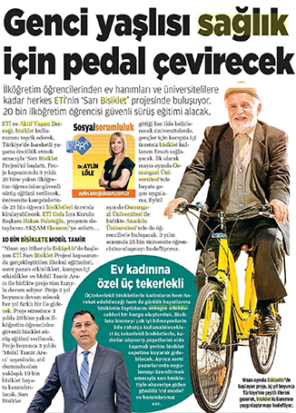 Genci Yaşlısı Sağlık İçin Pedal Çevirecek