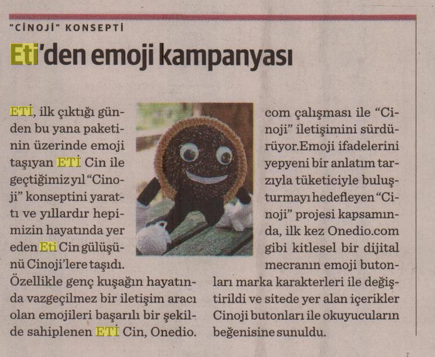 Eti'den Emoji Kampanyası