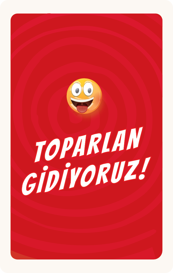 TOPARLAN GİDİYORUZ