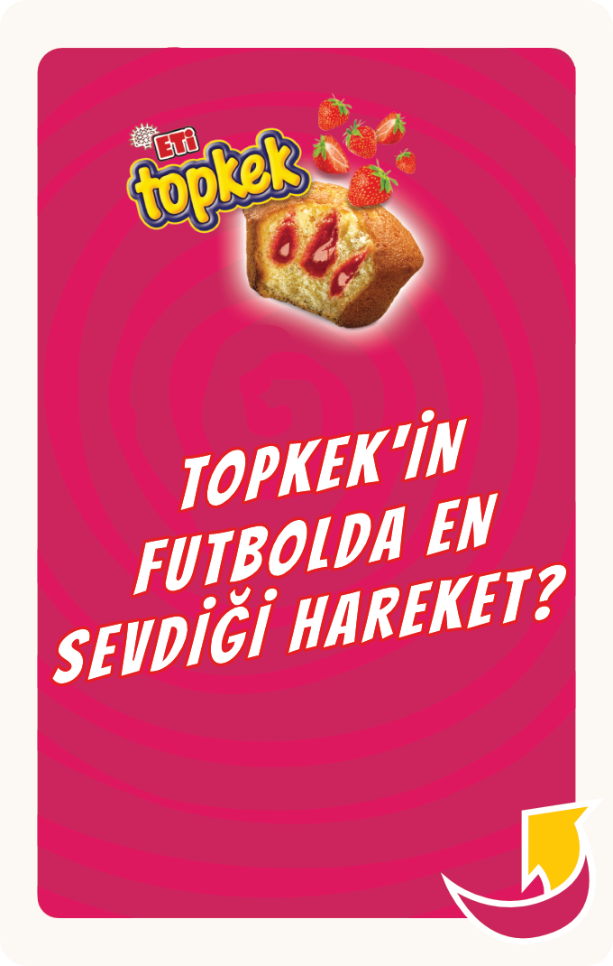 Topkekin futbolda en sevdiği hareket?