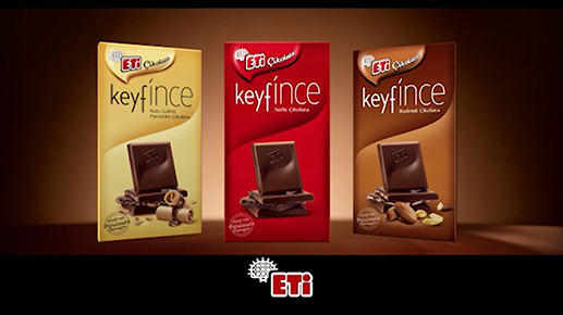 Eti Tivi Yeni Eti Çikolata Keyfince; İnce, Keyfince&hellip;