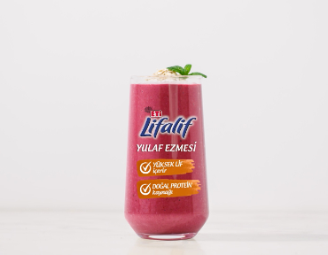 Eti Lifalif ile Yulaf Ezmeli Kırmızı Smoothie Tarifi