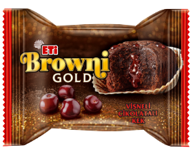 Browni Gold Vişneli Çikolatalı