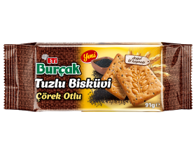 Burçak Çörek Otlu Tuzlu Bisküvi