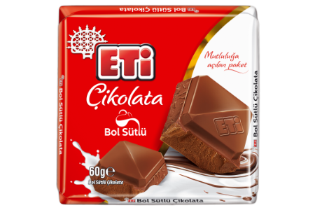 Eti Çikolata Bol Sütlü