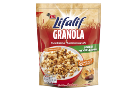 Lifalif Kuru Elmalı, Hurmalı Granola