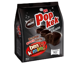 Popkek Mini Bitter Çikolatalı