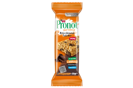 Pronot Glutensiz Bitter Çikolatalı Tahıl Bar