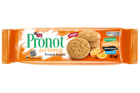 Pronot Glutensiz Portakallı Kurabiye