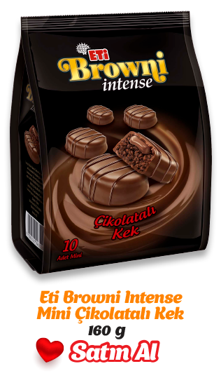 Eti Browni Intense Mini Çikolatalı Kek - 160g - Satın Al